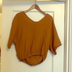 Suunday dolman top in Meerkat, size M